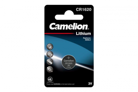 Изображение Элемент питания литиевый CR1620 BL-1 (блист.1шт) Camelion 3610