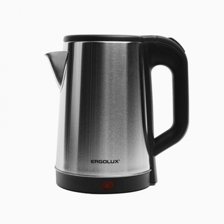 Изображение Чайник ELX-KS08-C72 ПРОМО нерж. сталь 1.8л 220-240В 1600Вт Ergolux матов./черн. 14924