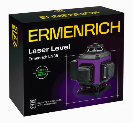 Изображение Уровень лазерный PRO LN35 Ermenrich 84651