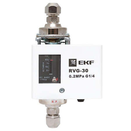 Изображение Реле перепада давления RVG-30-0.2-4 (0.2 МПа) EKF RVG-30-0.2-4