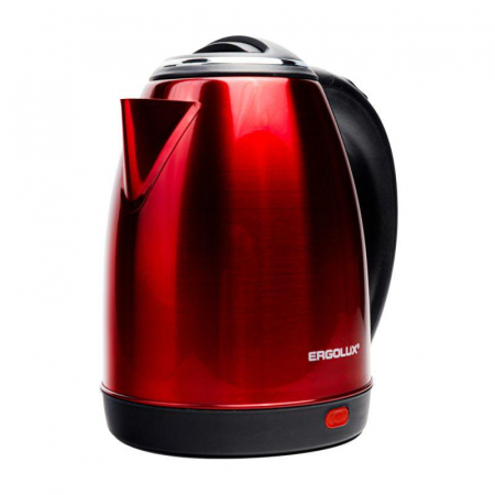 Изображение Чайник ELX-KS05-C04 1.8л 220-240В 1600Вт нерж.сталь красн. ПРОМО Ergolux 14926
