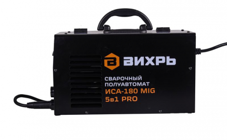 Изображение Инвертор сварочный полуавтомат. ИСА-180 MIG 5в1 PRO Вихрь 65/184