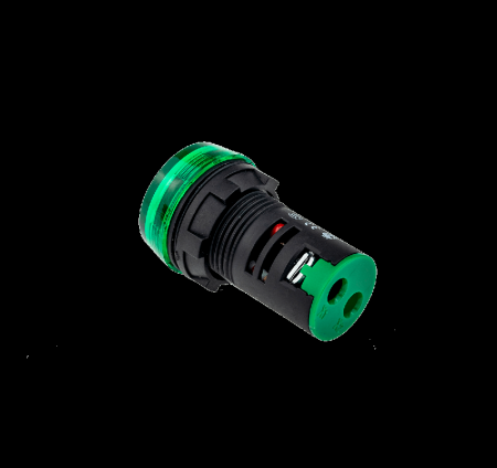 Изображение Лампа сигнальная LED 24В AC/DC IP65 MT22-S13 зел. ОВЕН 90832