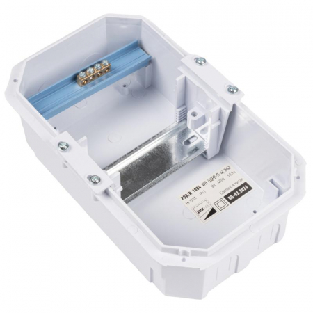 Изображение Бокс модульный встраив. PDB/R 1004 WH (ЩРВ-П- 4) IP41 пластик. Pro JazzWay 5071728