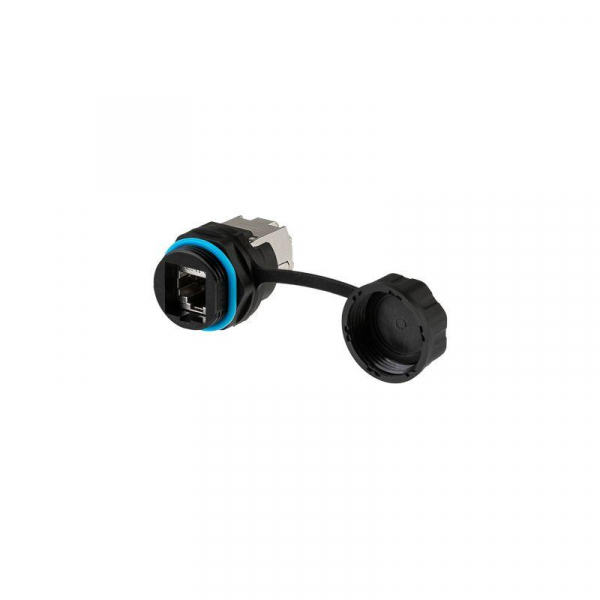 Изображение Модуль соединительный индустриальный RJ-45(8P8C) FTP кат. 6 IP68 Rexant 02-0284