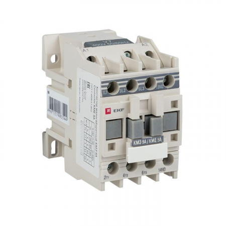 Изображение Контактор КМЭ 9А кат. 380В AC 1НО EKF ctr-s-9-380