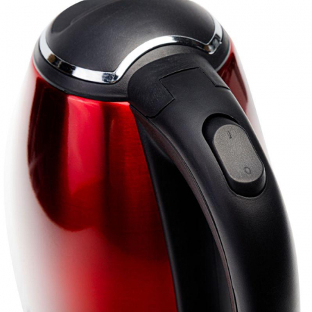 Изображение Чайник ELX-KS05-C04 1.8л 220-240В 1600Вт нерж.сталь красн. ПРОМО Ergolux 14926