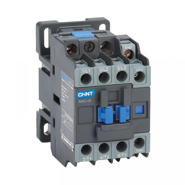 Изображение Контактор NXC-16 16А кат. 220В AC 1НО+1НЗ AC-3 (R) CHINT 836720