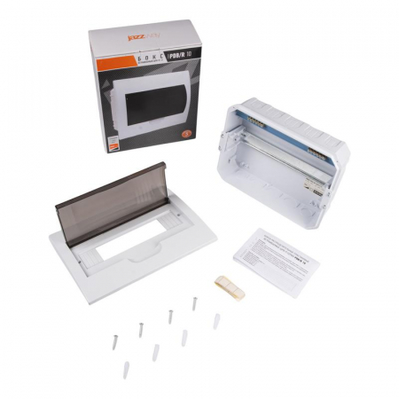 Изображение Бокс модульный встраив. PDB/R 1012 WH (ЩРВ-П-12) IP41 пластик. Pro JazzWay 5071759