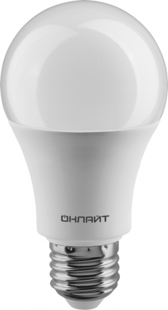Изображение Лампа светодиодная 90 608 OLL-A60-20-230-2.7K-E27-PACK3 ОНЛАЙТ 90608