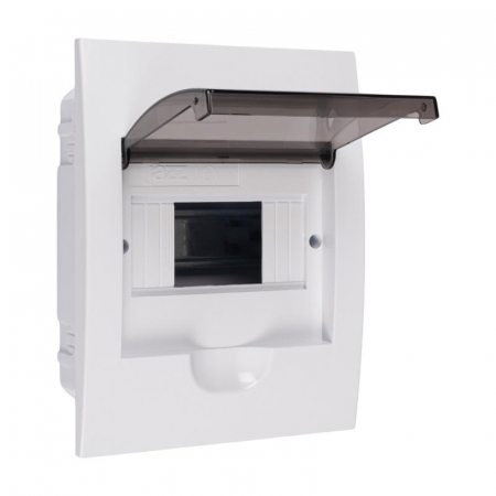 Изображение Бокс модульный встраив. PDB/R 1006 WH (ЩРВ-П- 6) IP41 пластик. Pro JazzWay 5071735