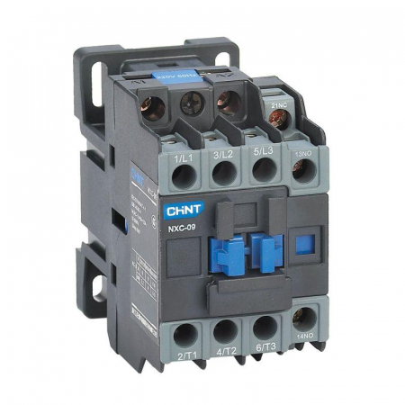 Изображение Контактор NXC-09 9А кат. 220В AC 1НО+1НЗ AC-3 (R) CHINT 836704