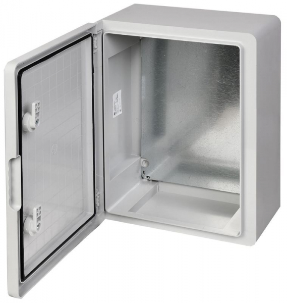 Изображение Корпус ЩМПп 400х300х170 IP65 УХЛ1 пластик. IEK MKP93-N-403017-65