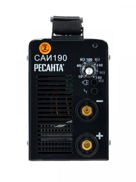 Изображение Инвертор сварочный САИ-190 190А d5 140-240В IP21 горячий старт Ресанта 65/2