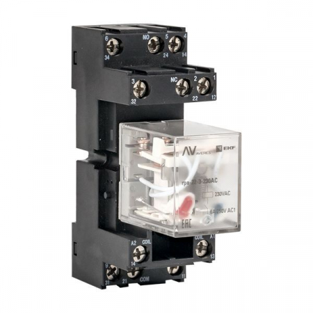 Изображение Разъем для реле РМ4 22/3 AVERES EKF rm4-22-3